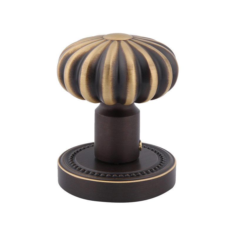 062 Creative pumpkin all-copper single-sided hidden lock bedroom invisible door lock 062 Creative pumpkin all-copper single-sided hidden lock bedroom invisible door lock