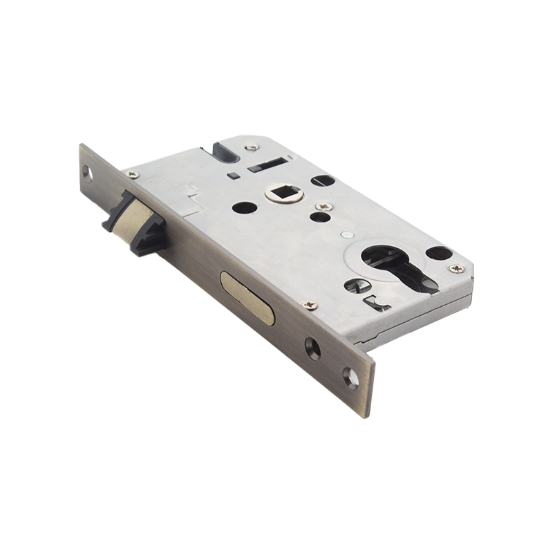 Square head silent stainless steel panel 5845 copper lock body Square head silent stainless steel panel 5845 copper lock body