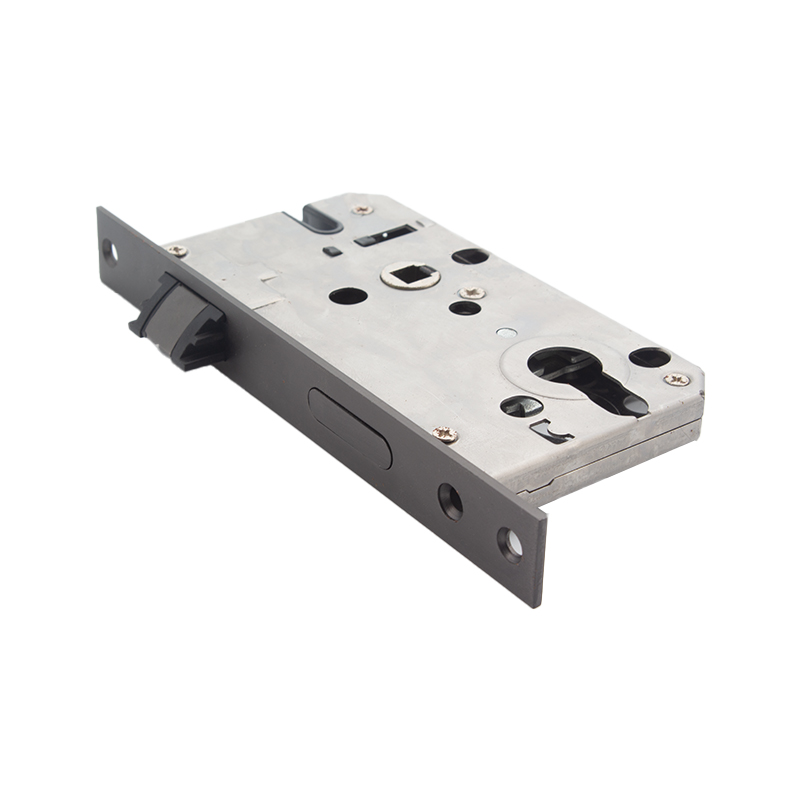 Square head silent stainless steel panel 5845 copper lock body