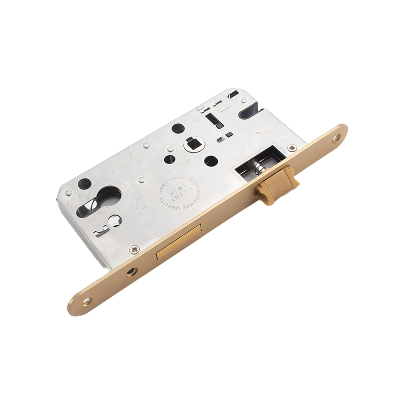 Round head silent stainless steel panel 7255 copper lock body Round head silent stainless steel panel 7255 copper lock body