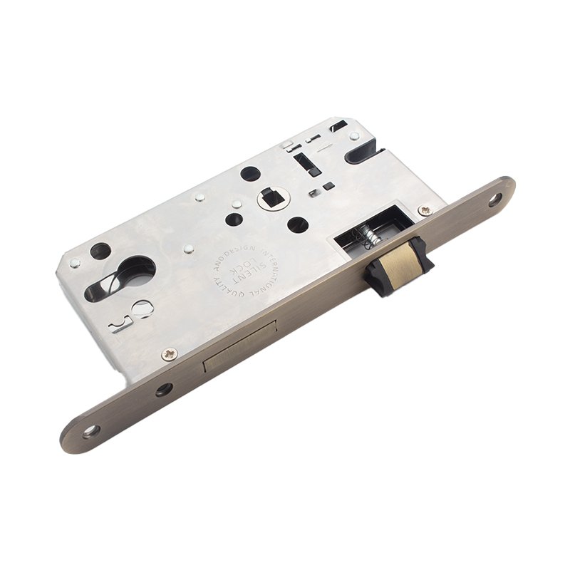 Round head silent stainless steel panel 7255 copper lock body Round head silent stainless steel panel 7255 copper lock body