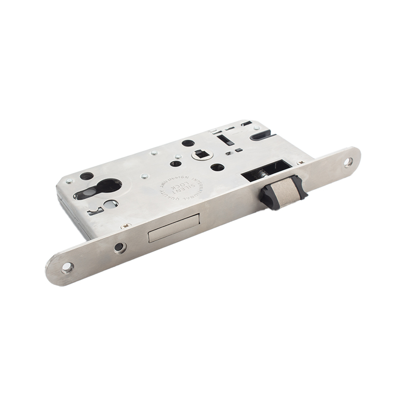 Round head silent stainless steel panel 7255 copper lock body