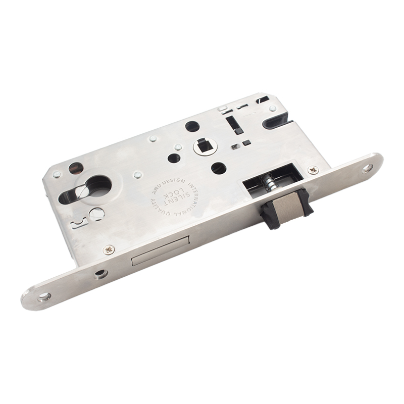 Round head silent stainless steel panel 7255 copper lock body Round head silent stainless steel panel 7255 copper lock body