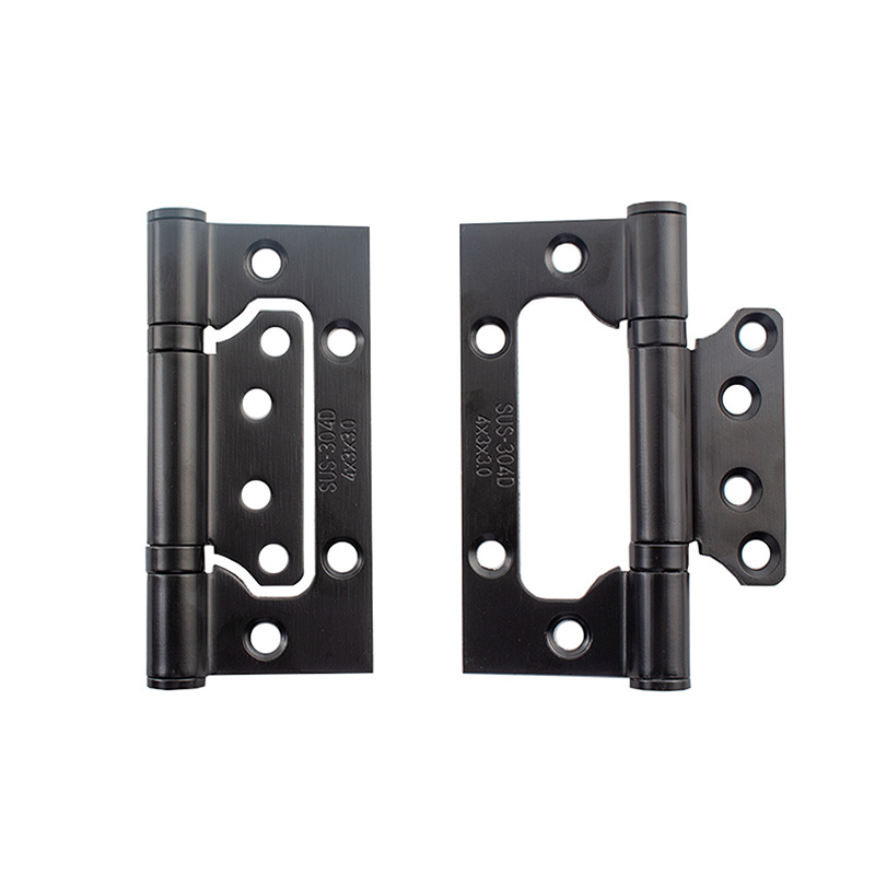 304 Stainless steel thickened solid wood door bearing flat hinge