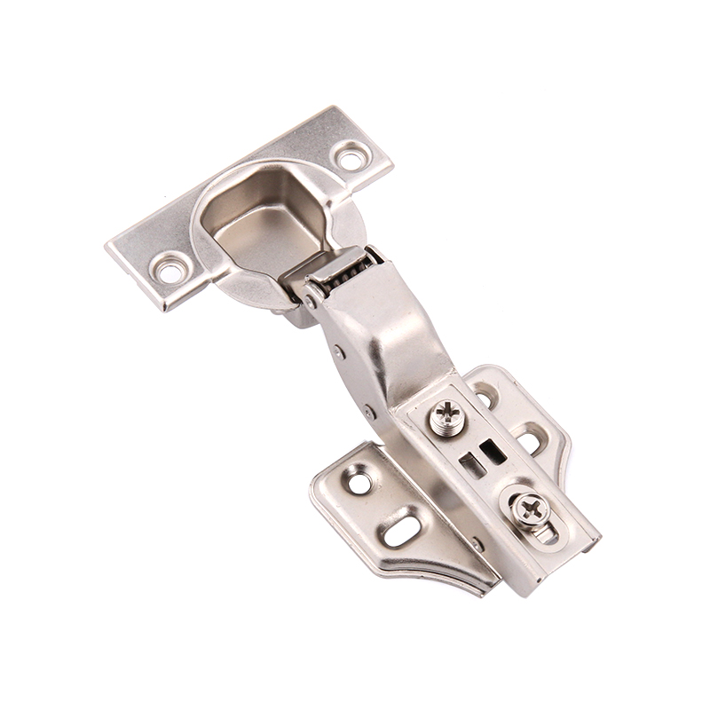 Matt surface hydraulic buffer fixed cabinet door hinge