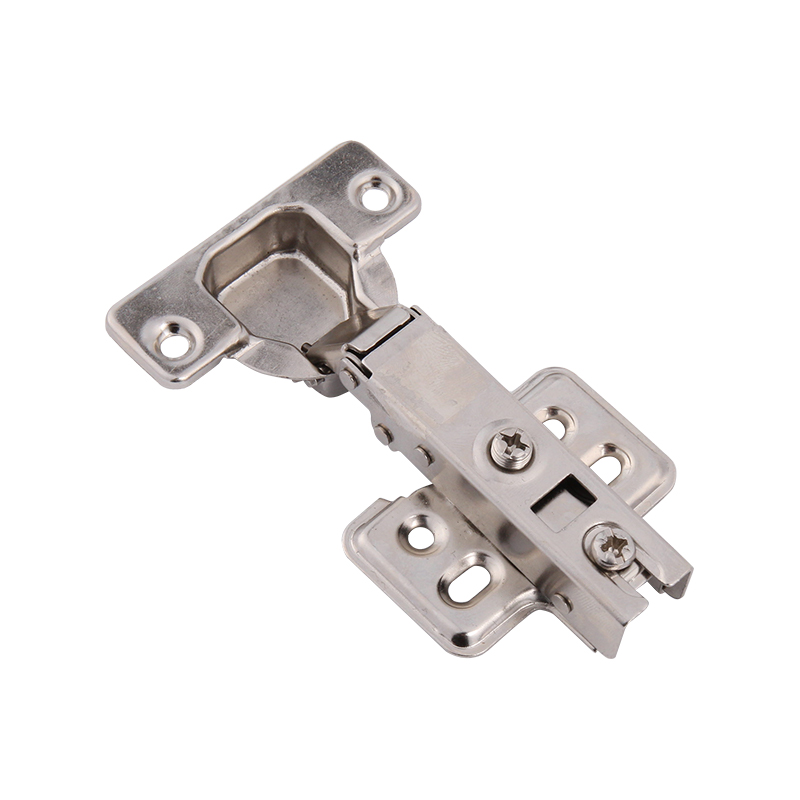 Fixed buffer hydraulic wardrobe cabinet door hinge